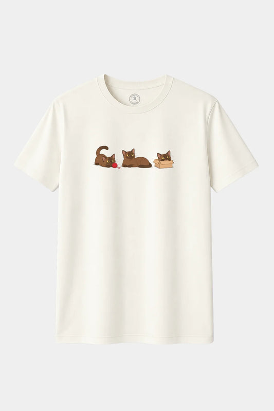 Camiseta Gatos Burmeses