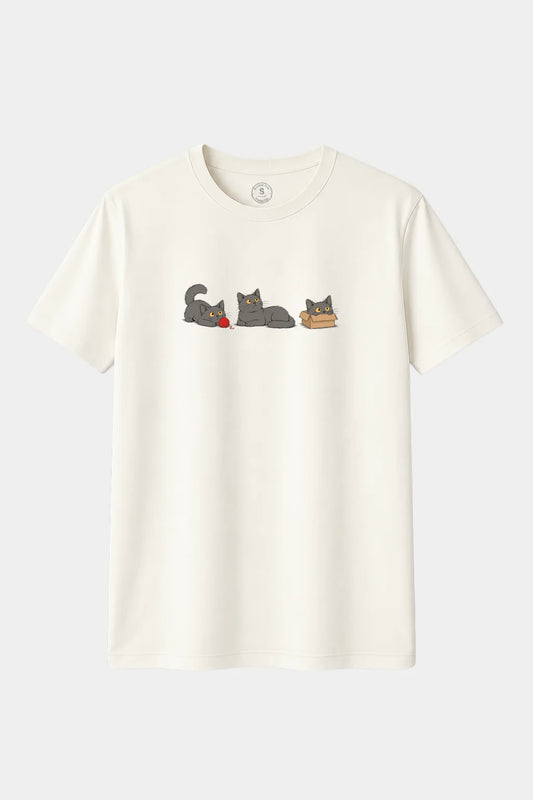 Camiseta Gatos Cartujo