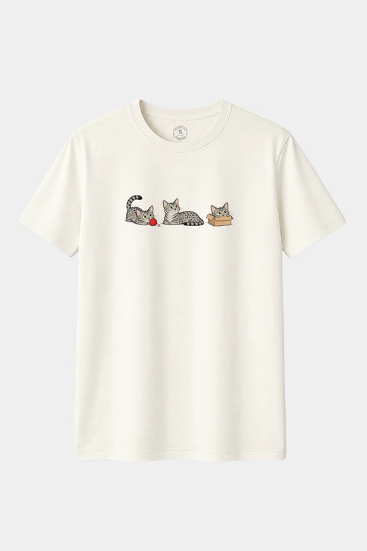 Camiseta Gatos Mau Egipcio