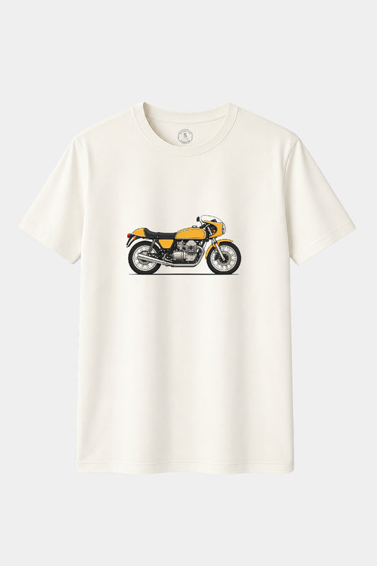 Camiseta Moto Guzzi V7 Sport – Moto Clásica Italiana Vintage | Bellini Motor Art