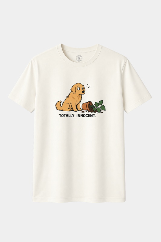 Camiseta Golden Retriever – Totally Innocent