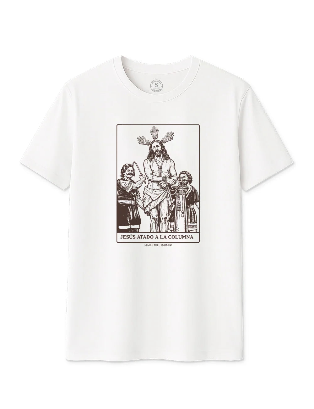 Camiseta Jesús Atado a La Columna Ink SS. 2026. L1426