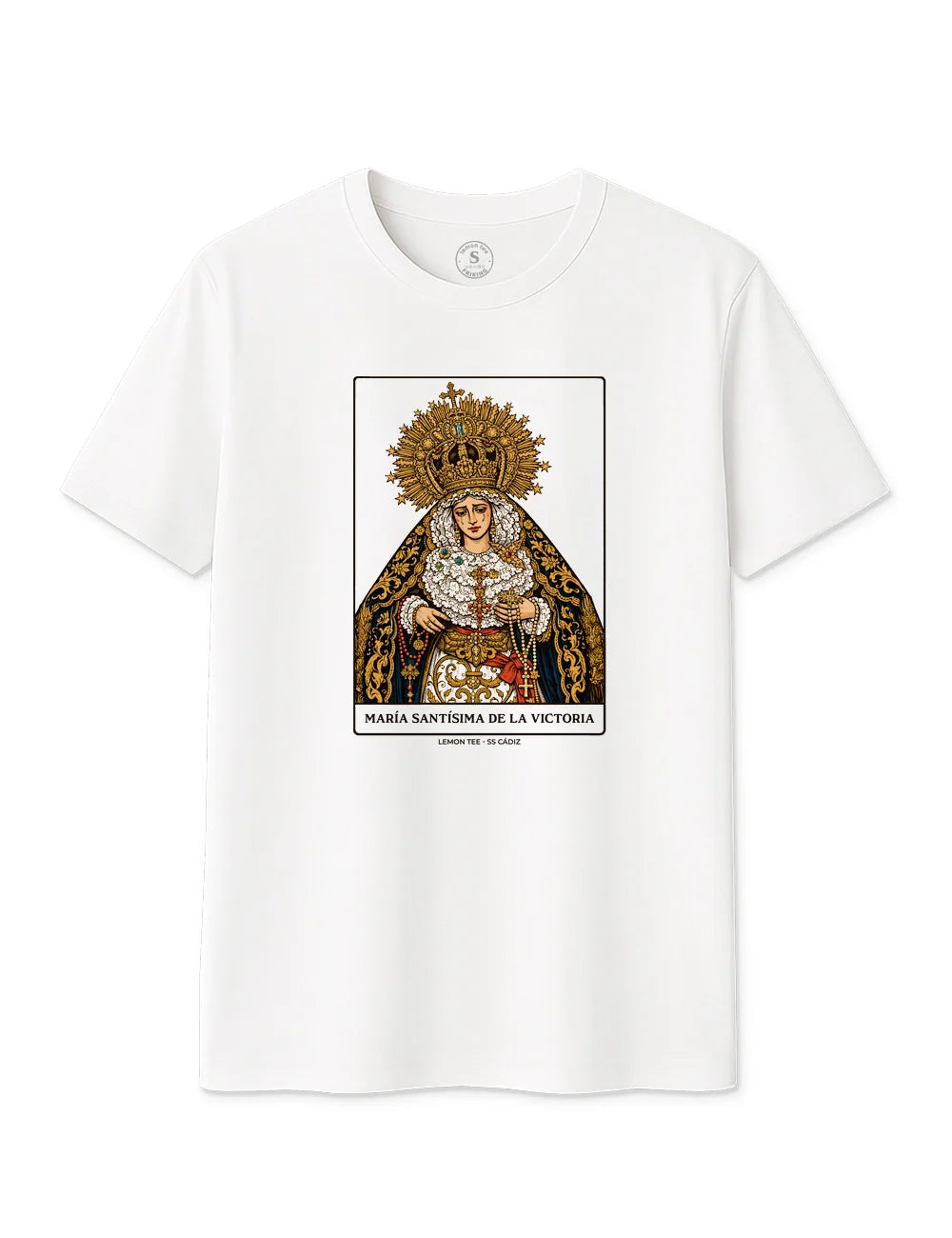 Camiseta María Santísima De La Victoria (Expiración) SS. 2026. L1431