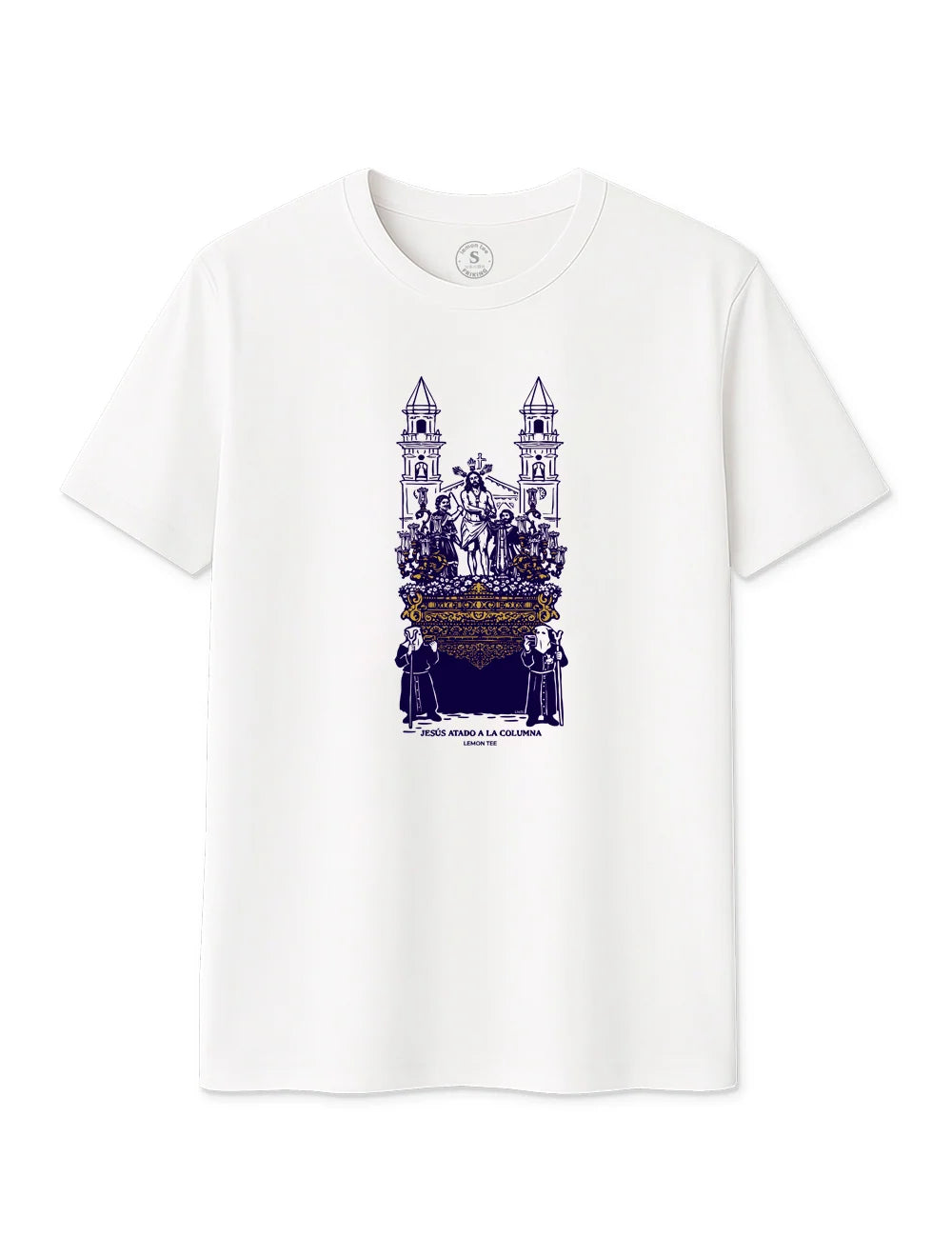 Camiseta Jesús Atado a La Columna SS. 2026. L1434