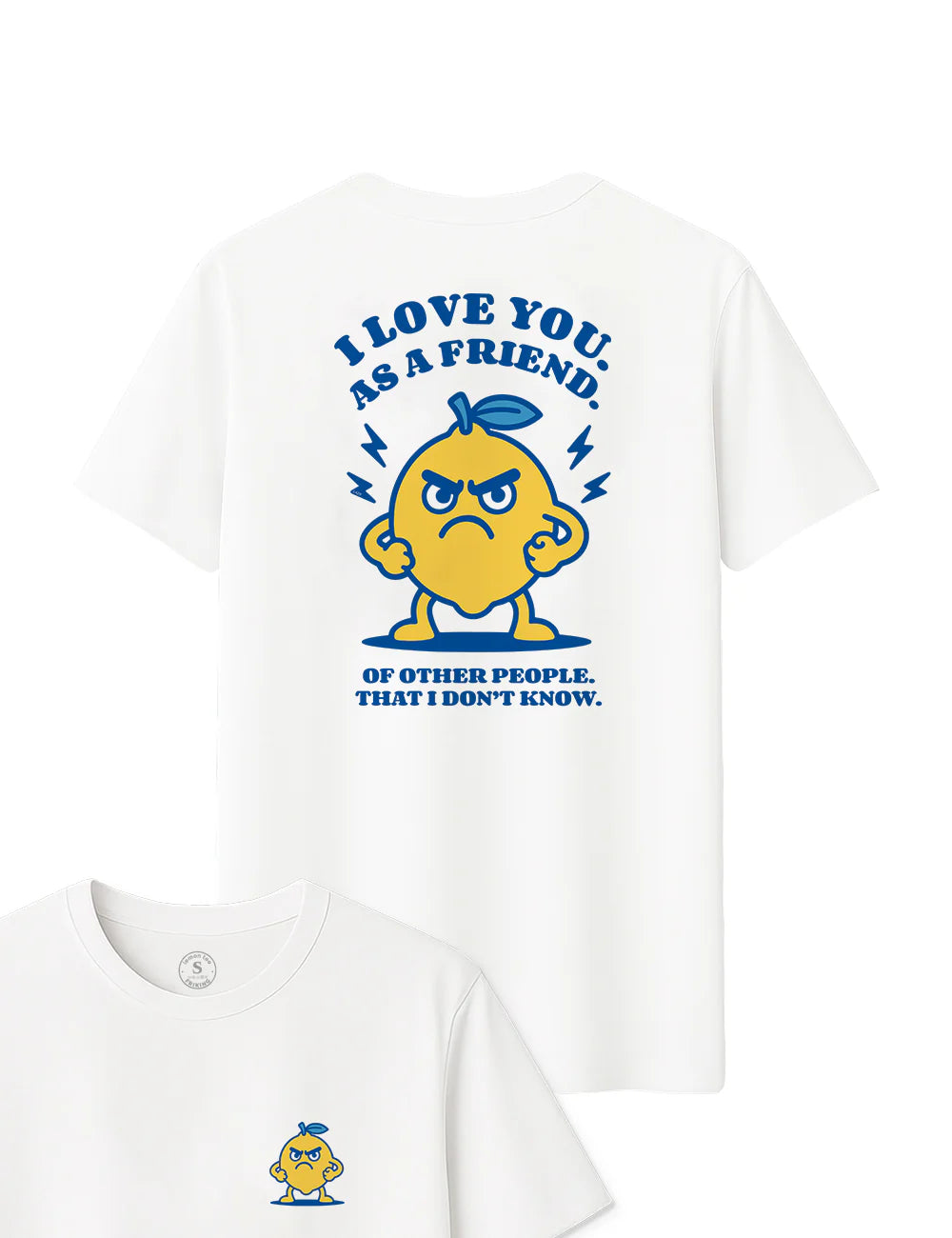 I like you as friend