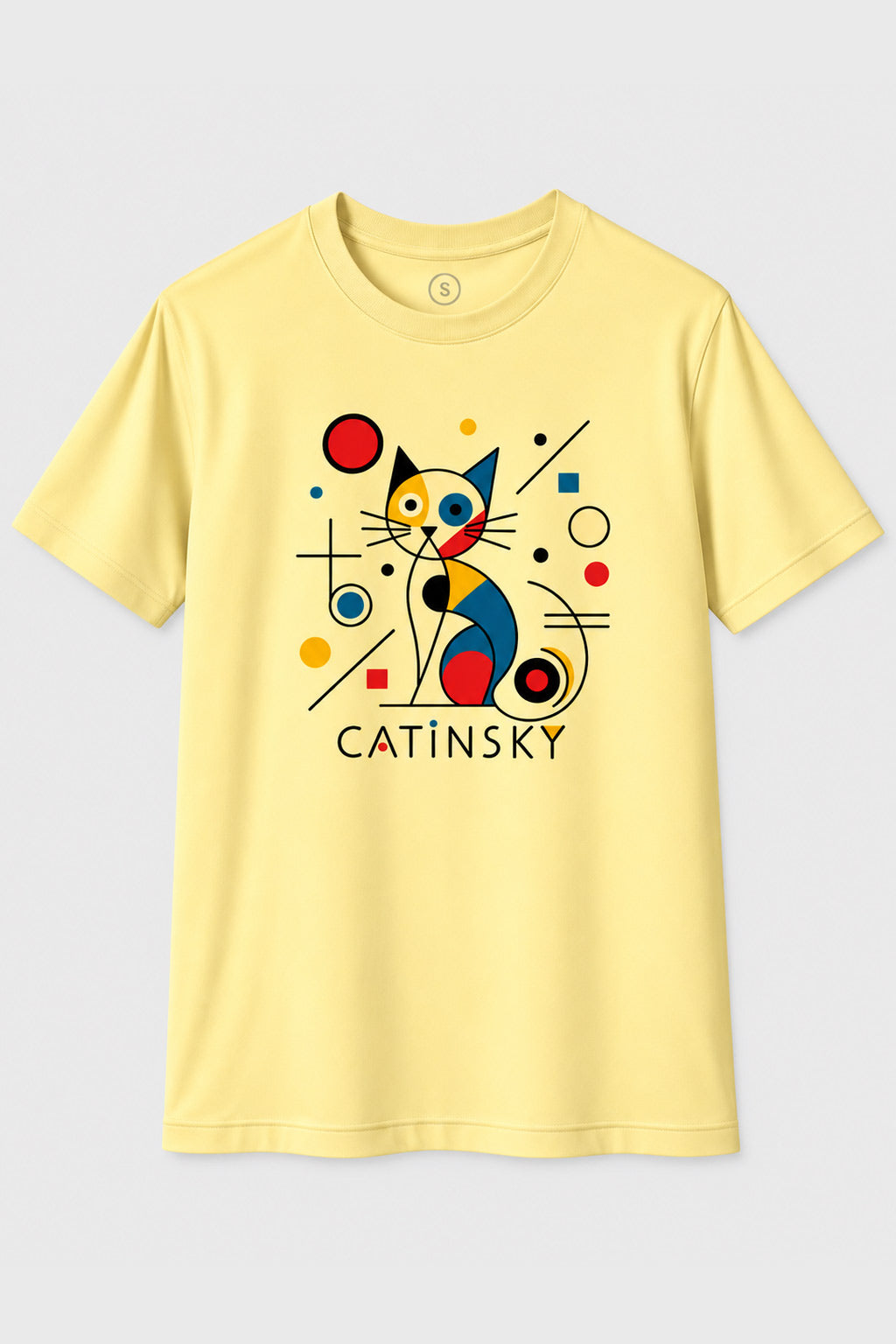 Camiseta Catinsky – Arte Abstracto Felino