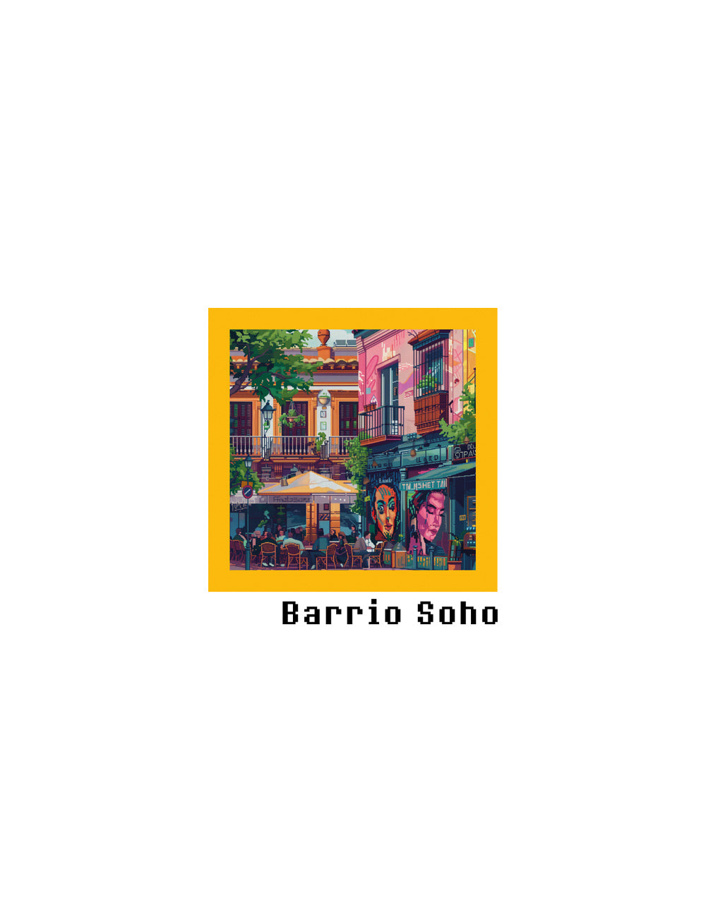 Málaga - Barrio del Soho - 113PX