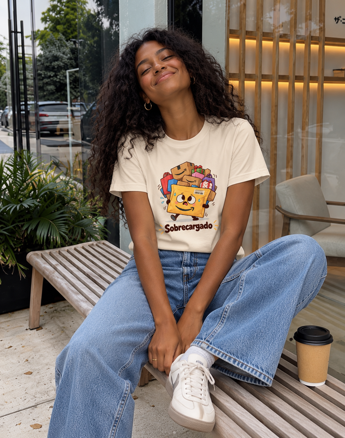 Camiseta Sobrecargado