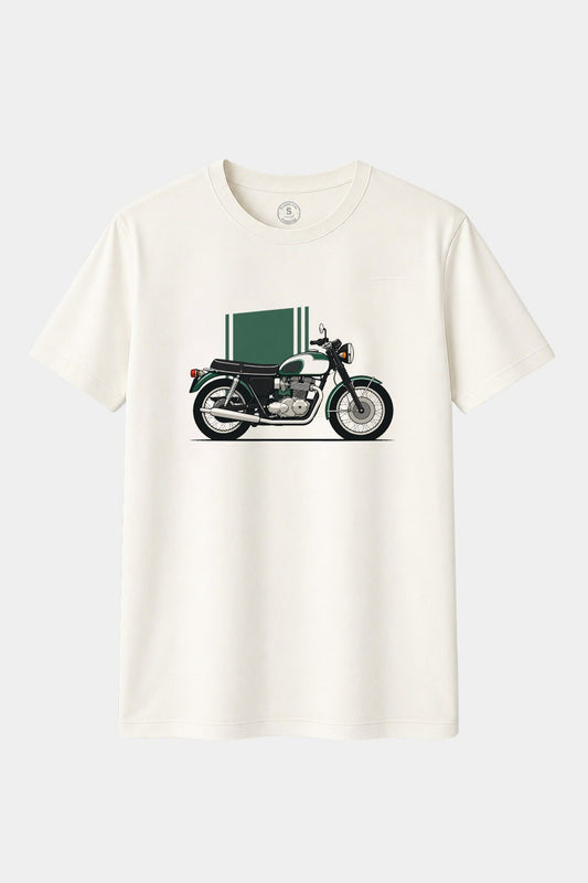 Camiseta Triumph Bonneville T120 Vintage – Elegancia Británica y Espíritu Clásico | Bellini Motor Art
