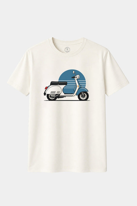 Camiseta Vespa PX 200 Vintage – Estilo Italiano y Libertad sobre Dos Ruedas | Bellini Motor Art