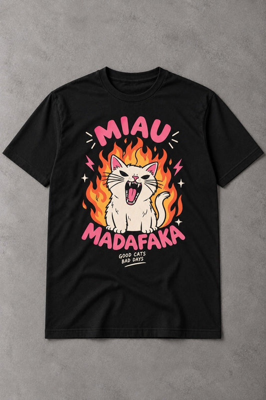 Camiseta Miau Madafaka
