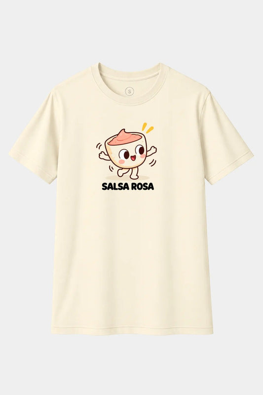 Camiseta Salsa Rosa – Humor Divertido para Amantes de la Comida
