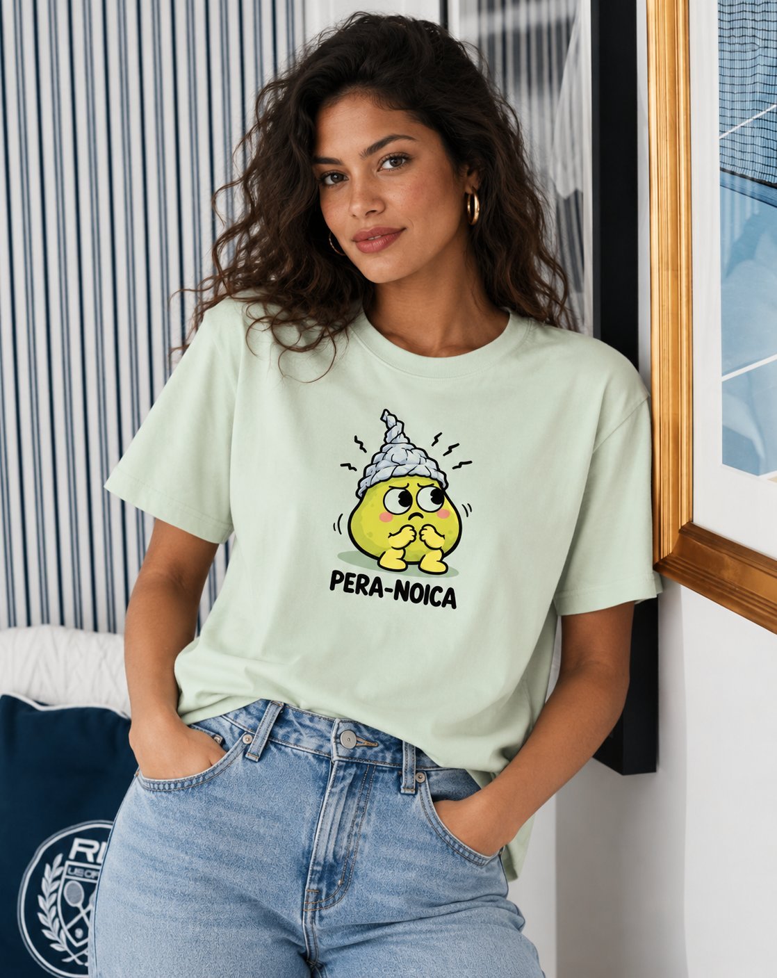 Camiseta Pera-Noica – Humor Gráfico