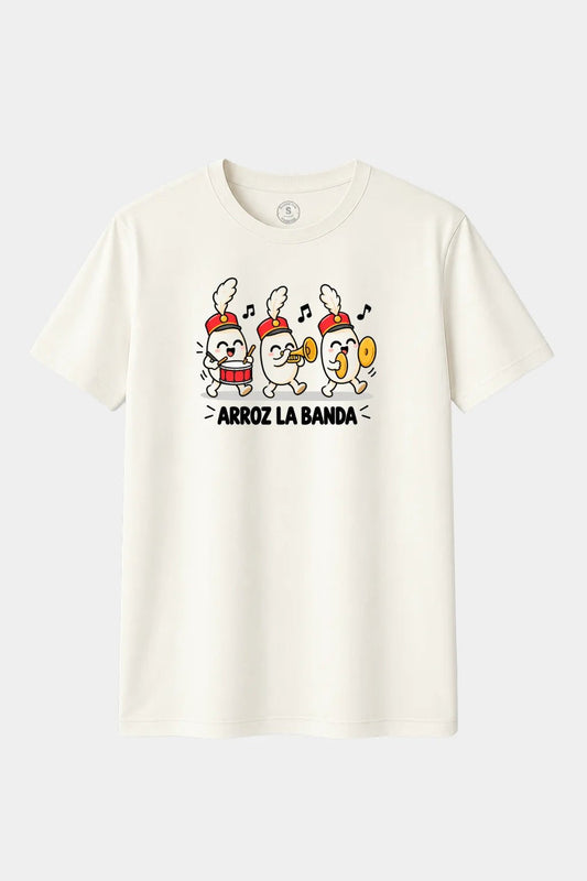 Camiseta Arroz La Banda – Humor de Cocina