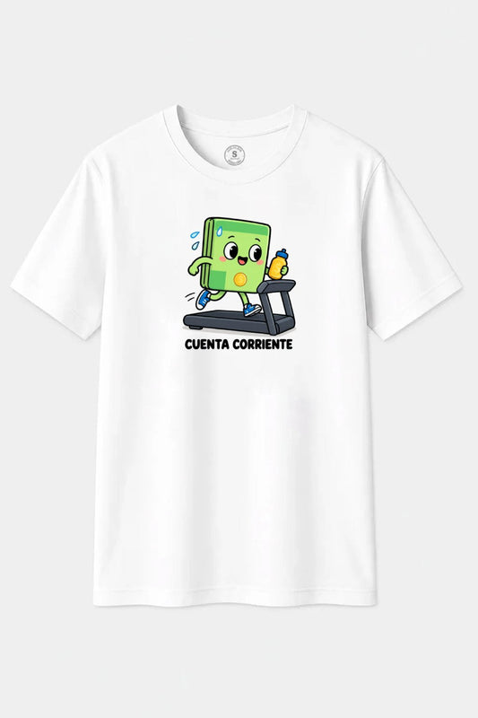 Camiseta Cuenta Corriente – Corre que Te Cobran