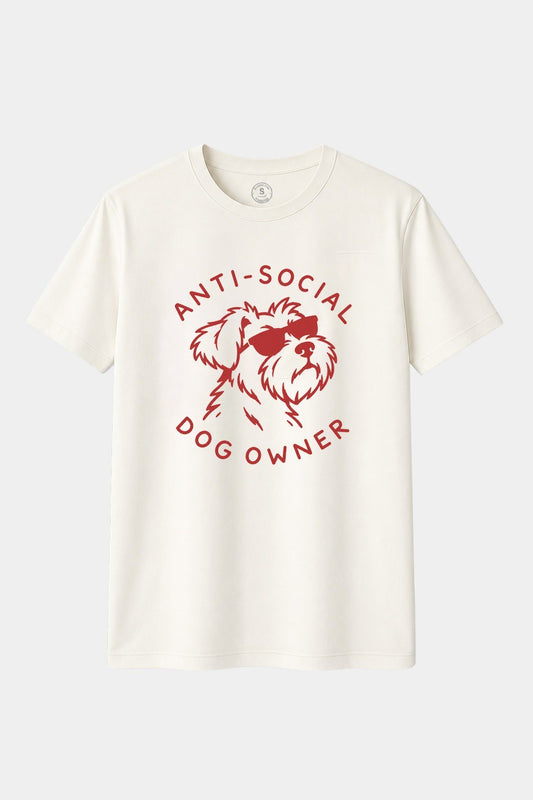 Camiseta Anti-Social Dog Owner Yorkshire – Pequeño, peludo y con muy poca paciencia