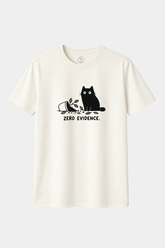 Camiseta Zero Evidence – Cero Pruebas