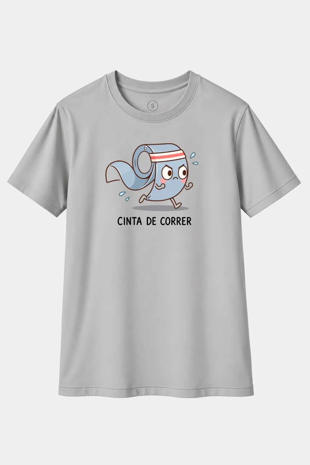 Camiseta Cinta de Correr – Humor Fitness, Running y Gimnasio