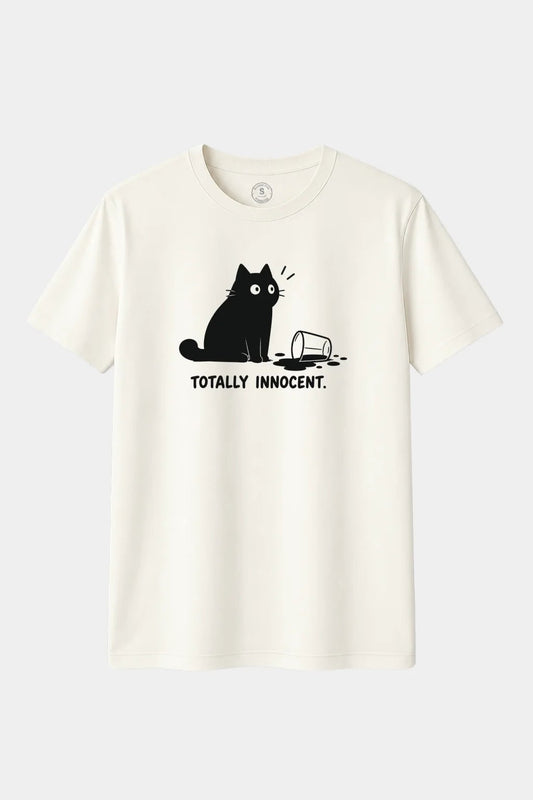 Camiseta Totally Innocent – Gato Inocente