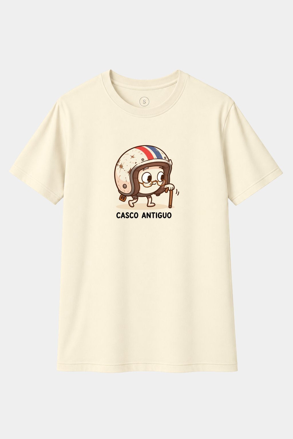 Camiseta Casco Antiguo – Humor Vintage