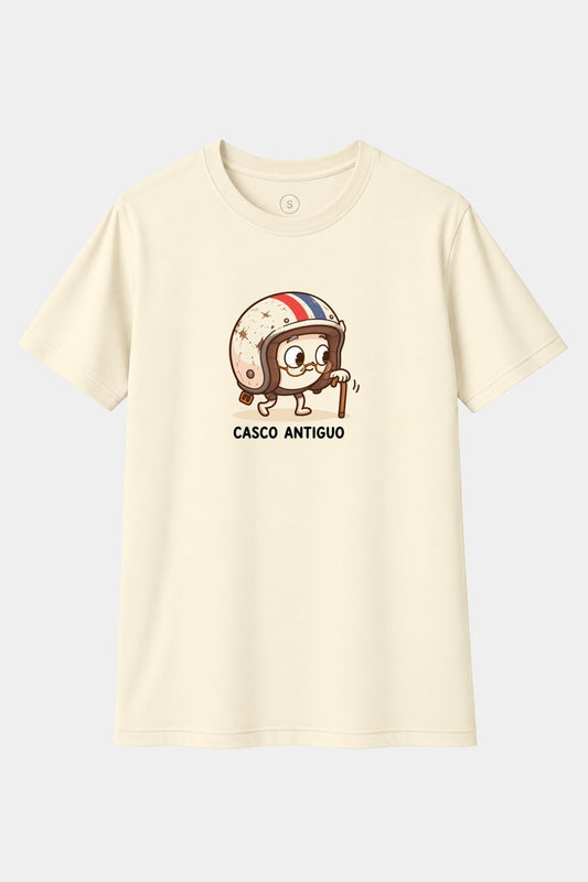 Camiseta Casco Antiguo – Humor Vintage