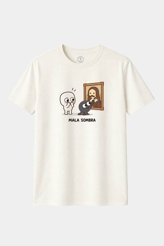Camiseta Mala Sombra – Humor de Arte