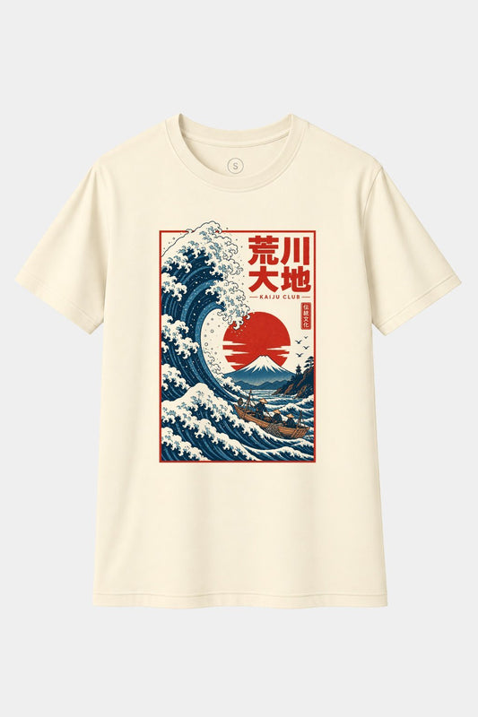 Camiseta Kaiju Club – La Gran Ola de Japón