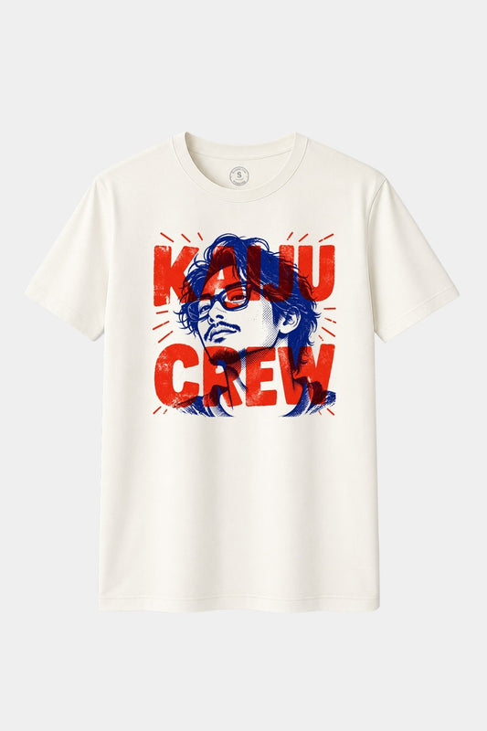 Camiseta Kaiju Crew – Autorretrato de Daichi Arakawa | Arte Japonés Urbano