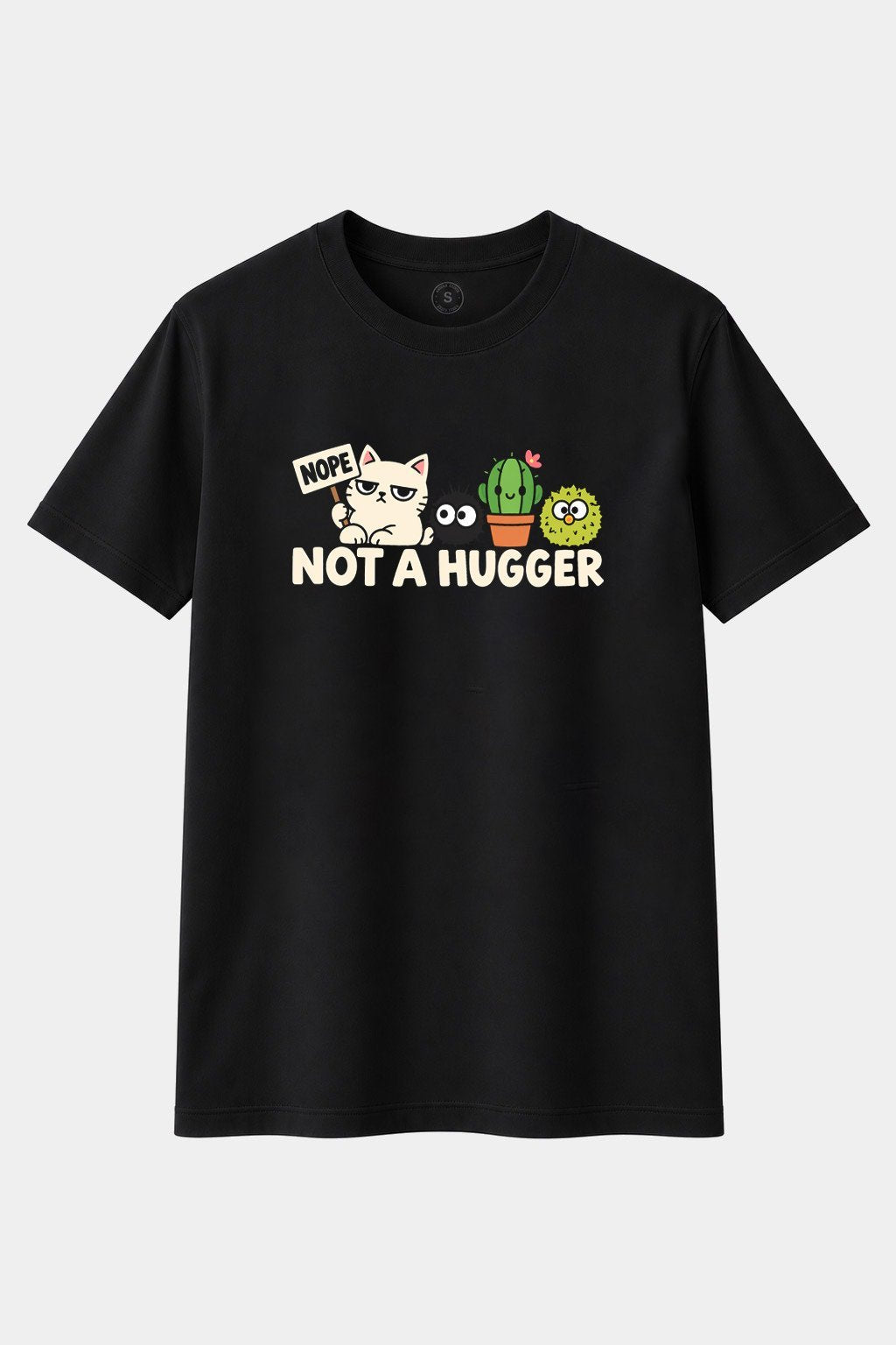 Camiseta Not a Hugger – No Soy de Abrazos