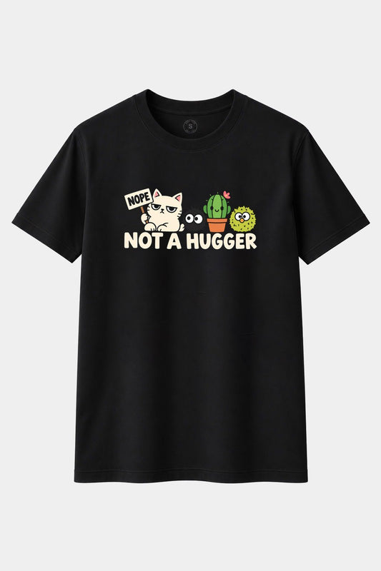 Camiseta Not a Hugger – No Soy de Abrazos