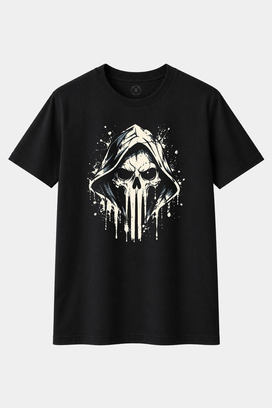Camiseta Halloween Skull Reaper – La Sombra del Castigador