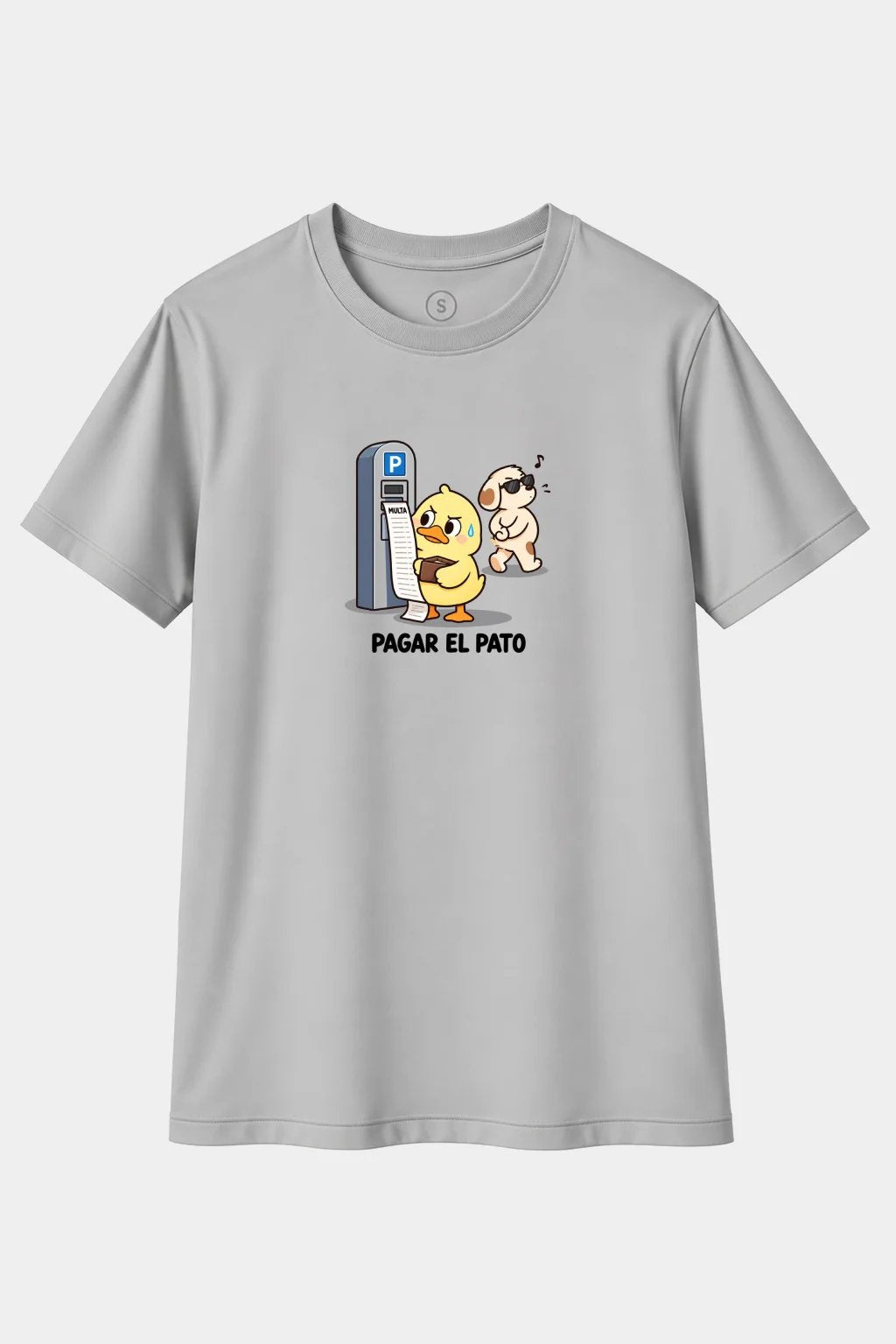 Camiseta Pagar el Pato – Pato Pagando una Multa