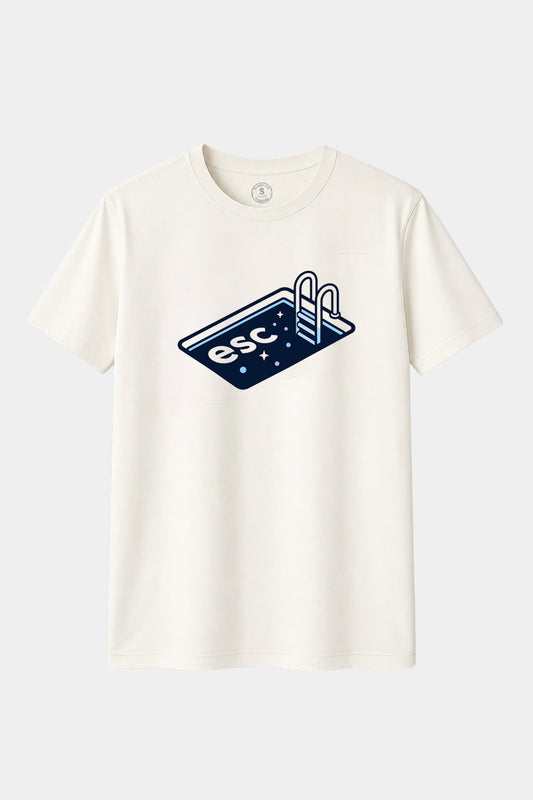 Camiseta ESC – Escape de la Rutina | Diseño Minimalista Gamer