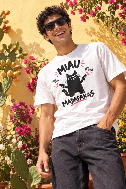 Camiseta Miau Madafakas --