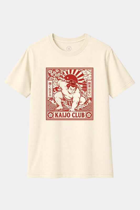 Camiseta Sumo Spirit – La Fuerza del Guerrero Japonés | Kaiju Club