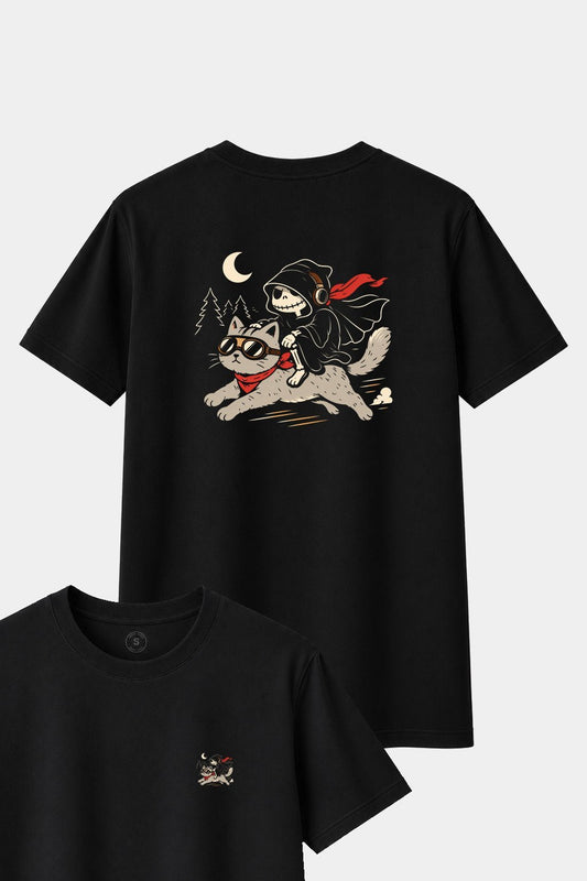 Camiseta Cat Rider – Midnight Run