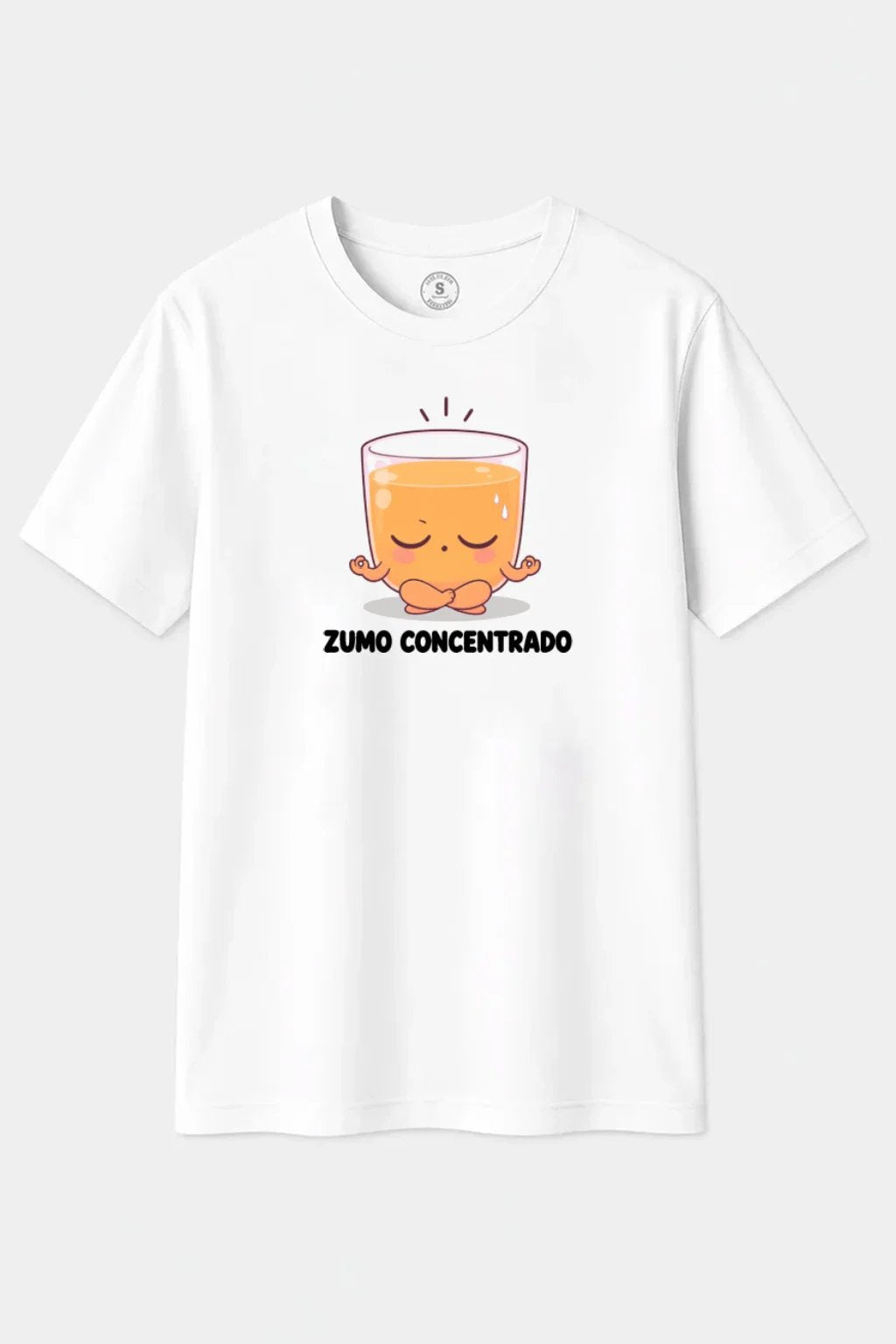 Camiseta Zumo Concentrado Zen – Humor, Meditación y Diseño Divertido