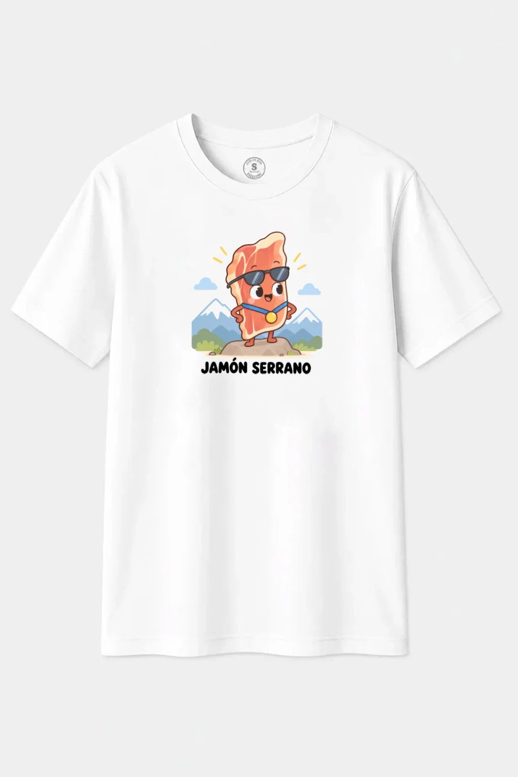Camiseta Jamón Serrano – Humor, Juego de Palabras y Diseño Divertido