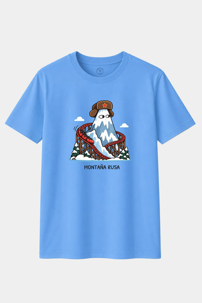 Camiseta Montaña Rusa – Diseño Divertido con Humor