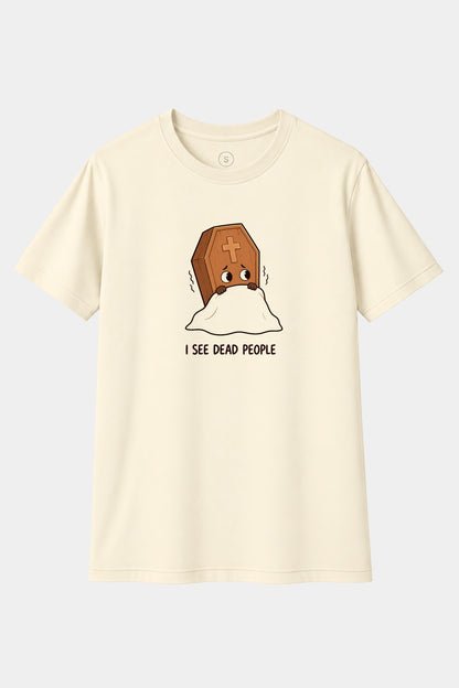 Camiseta I See Dead People – Ataúd Fantasma