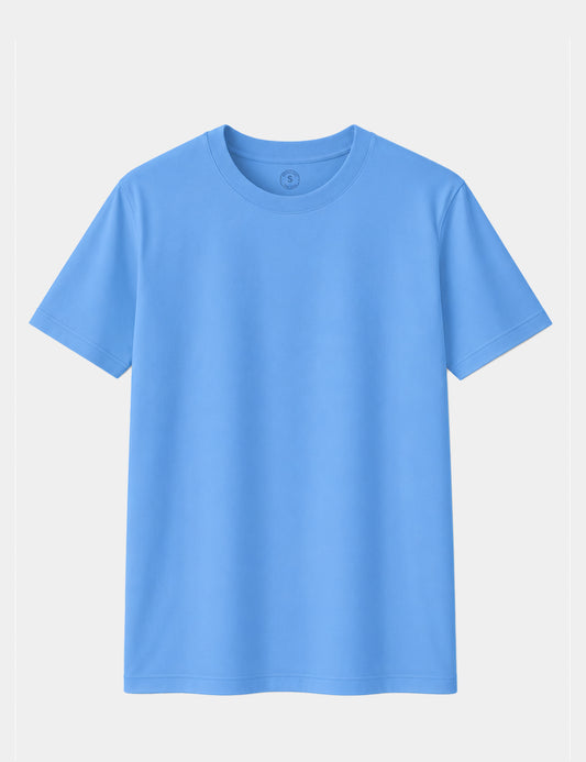 Customize your short manga t -shirt (light blue)