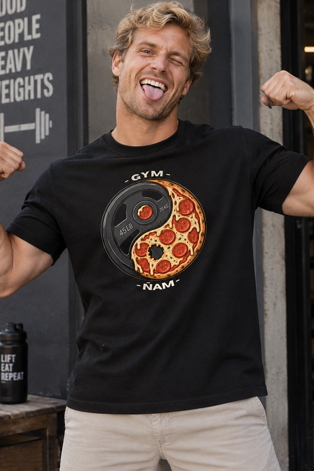 Camiseta Gym y Ñam