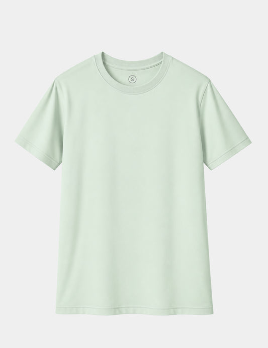 Personalize sua camiseta curta de mangá (azul claro)