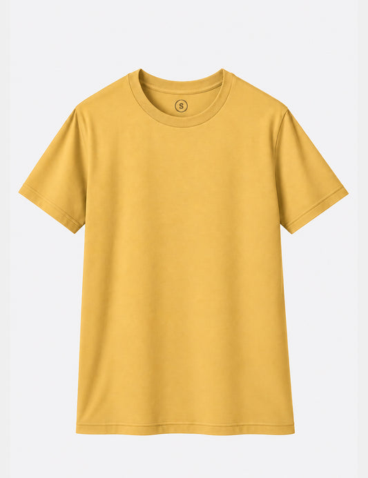 Personalize sua camiseta curta de mangá (ocre)