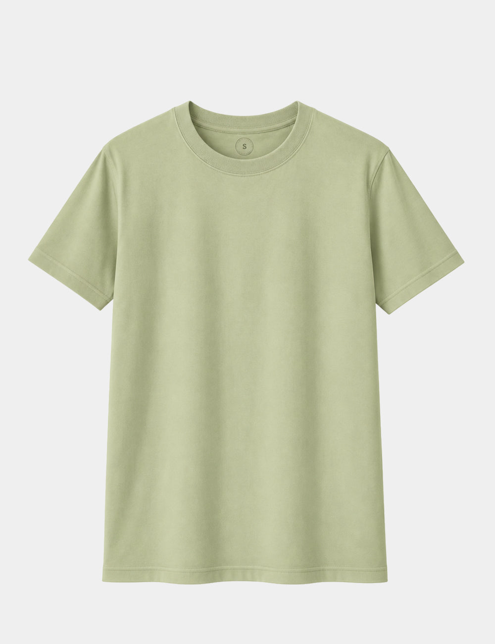 Personaliza tu camiseta manga corta Hombre (Pale Green)