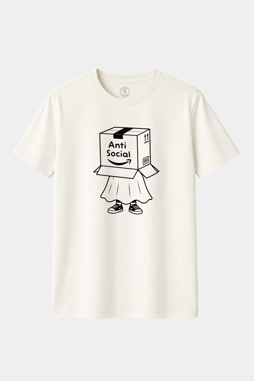 Camiseta Anti Social Ghost – No estoy para nadie