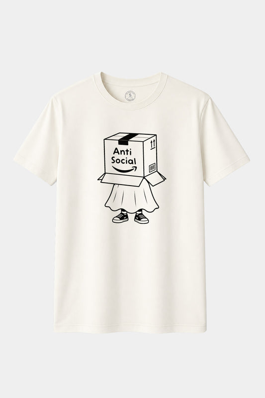Camiseta Anti Social Ghost – No estoy para nadie