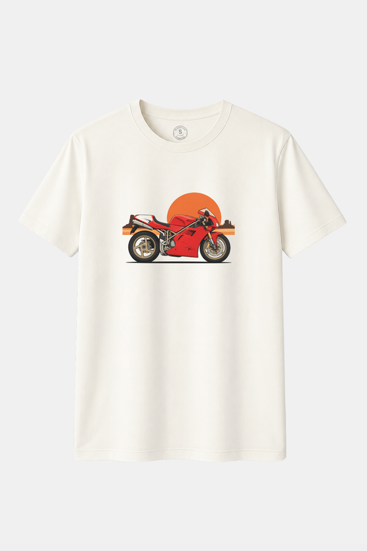 Camiseta Ducati 916 – Moto Deportiva Italiana Vintage | Bellini Motor Art