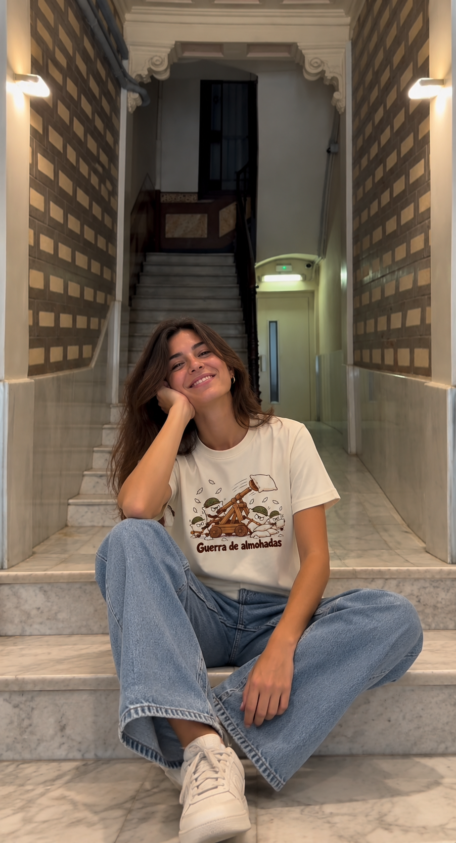 Camiseta Guerra de Almohadas