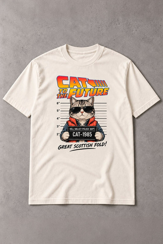 Camiseta Cat to the Future